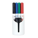 Quartet Magnetic Cup With Markers Eraser Set Whiteboard Glassboard QTACCCUP - SuperOffice