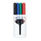 Quartet Magnetic Cup With Markers Eraser Set Whiteboard Glassboard QTACCCUP - SuperOffice