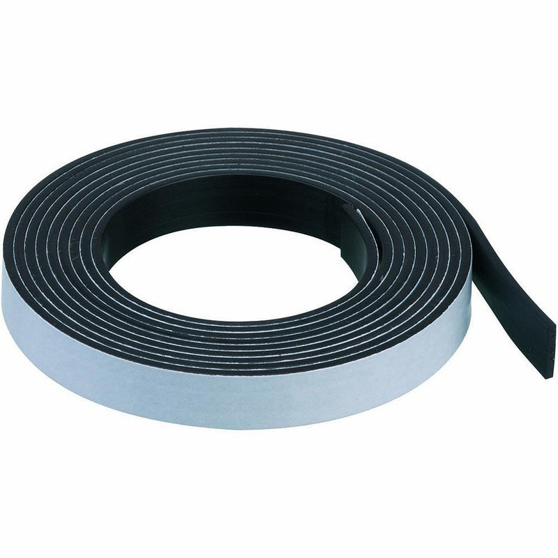Quartet Magnetic Tape Roll 2.1M Black QTMT17 - SuperOffice