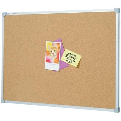 Quartet Penrite Corkboard Aluminium Frame 600 X 600Mm QTNNC0606 - SuperOffice
