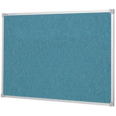Quartet Penrite Fabric Board 1200 X 900Mm Blue QTNNF1209W - SuperOffice