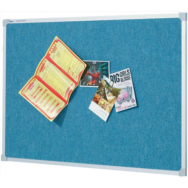 Quartet Penrite Fabric Board 1800 X 1200Mm Wedgewood QTNNF181W - SuperOffice