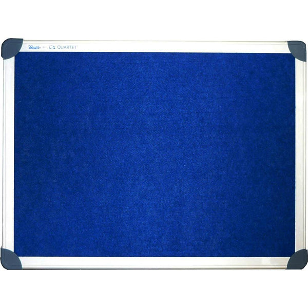 Quartet Penrite Feltboard Aluminium Frame 900 X 600Mm QTF0906R - SuperOffice