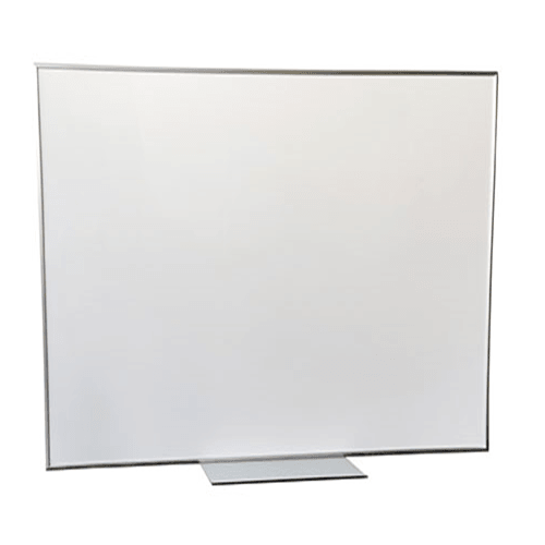 Quartet Penrite Slimline Premium Slimline Magnetic Whiteboard Square Wall-Mounted Aluminium Frame 1200 X 1200Mm QTPWP121 - SuperOffice