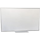 Quartet Penrite Slimline Whiteboard Melamine Aluminium Frame 900 X 600Mm QTML0906R - SuperOffice
