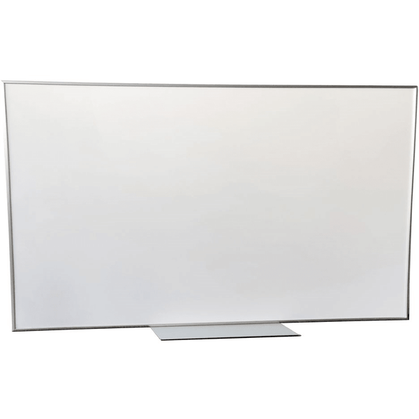 Quartet Penrite Slimline Whiteboard Melamine Aluminium Frame 900 X 600Mm QTML0906R - SuperOffice