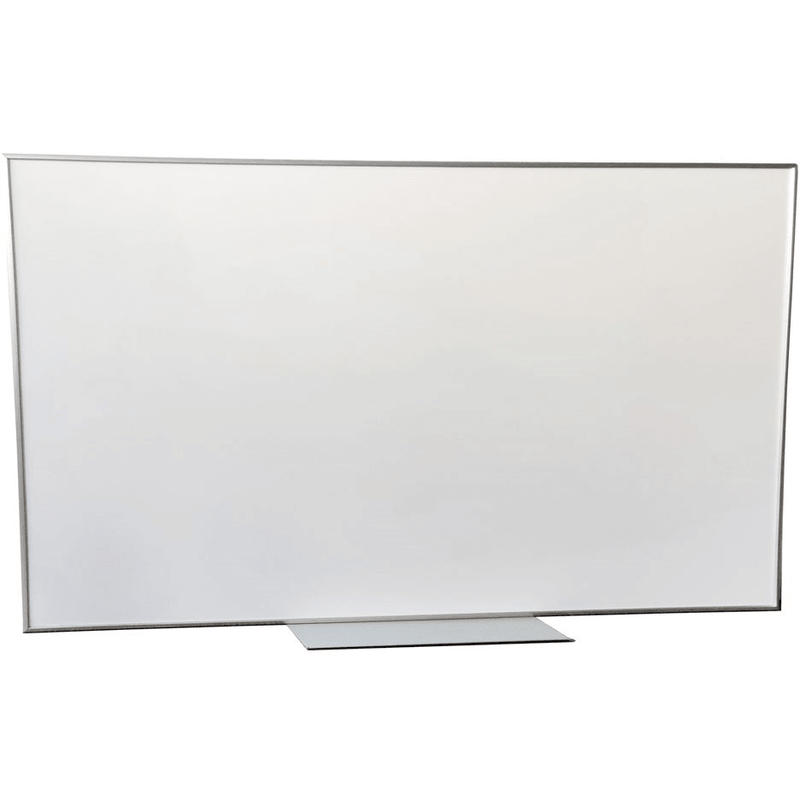 Quartet Penrite Slimline Whiteboard Melamine Aluminium Frame 900 X 600Mm QTML0906R - SuperOffice
