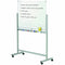 Quartet Penrite Whiteboard Magnetic Mobile 1200 X 1500Mm QTMWP151 - SuperOffice