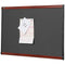 Quartet Prestige Fabric Board 1200 X 900Mm Grey Diamond QTB444M - SuperOffice