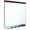 Quartet Prestige Whiteboard Porcelain Mahogany Frame 915 X 1200Mm QTTE554M - SuperOffice