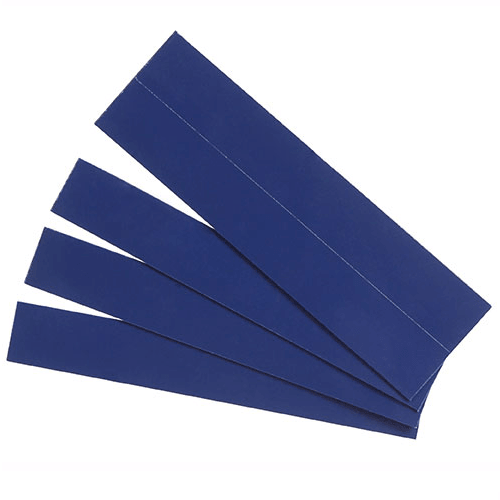 Quartet Strips Magnetic 22x150mm Blue Pack 25 QTMBS6 - SuperOffice