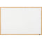 Quartet Whiteboard Economy Pine Frame 450 X 600Mm QTNNCM0456 - SuperOffice
