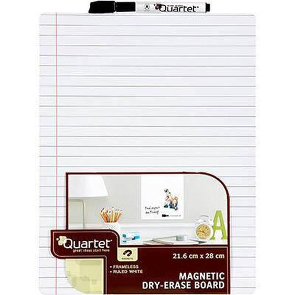 Quartet Whiteboard Magnetic Tile Ruled 216 X 280Mm White QT79550 - SuperOffice