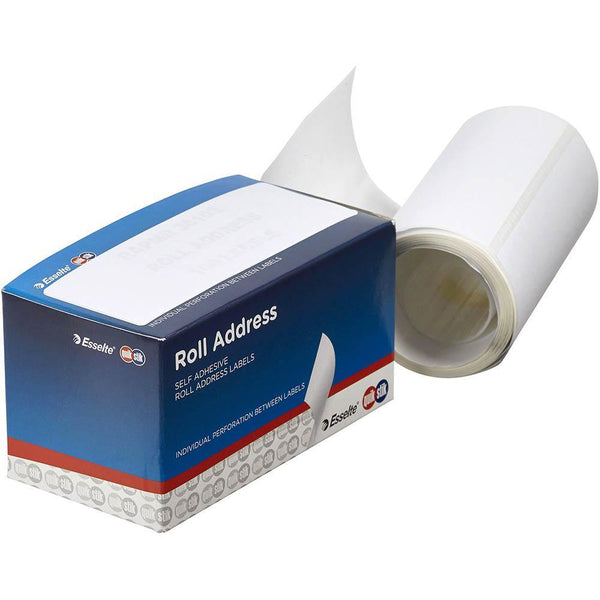 Quikstik Label Dispenser Address Roll 36 X 103Mm White Box 100 80168RP - SuperOffice