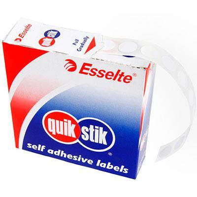Quikstik Label Dispenser Circle 11Mm White Pack 1400 80101CR - SuperOffice