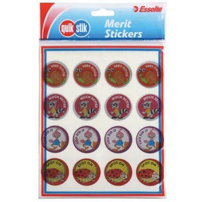 Quikstik Merit Stickers Recognition 30Mm Pack 112 47414 - SuperOffice