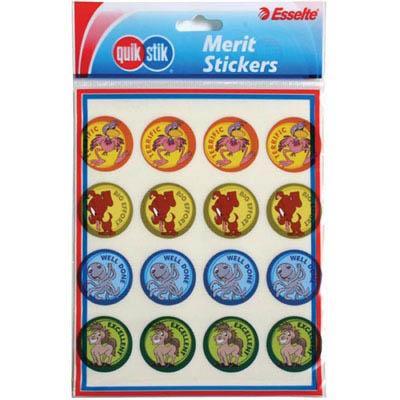 Quikstik Merit Stickers Rewards 30Mm Pack 112 47413 - SuperOffice