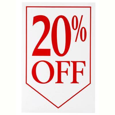 Quikstik Poster 20% Off 48282 - SuperOffice