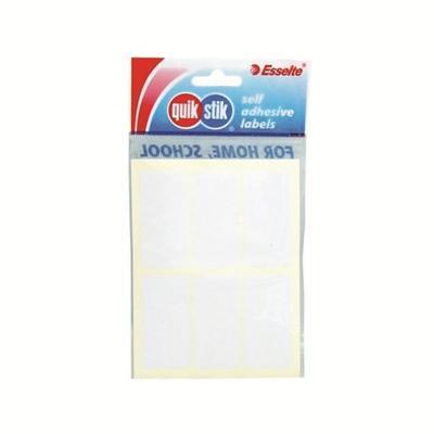 Quikstik Rectangular Label 24 X 49Mm White Pack 36 80334RP - SuperOffice