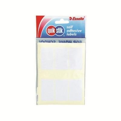 Quikstik Rectangular Label 24 X 72Mm White Pack 24 80335RPWHT - SuperOffice