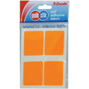 Quikstik Rectangular Label 35 X 45Mm Fluoro Orange Pack 28 80425RPFO - SuperOffice