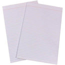 Quill Bank Plain Pad Ruled 60Gsm 90 Leaf Foolscap White 100851294 - SuperOffice