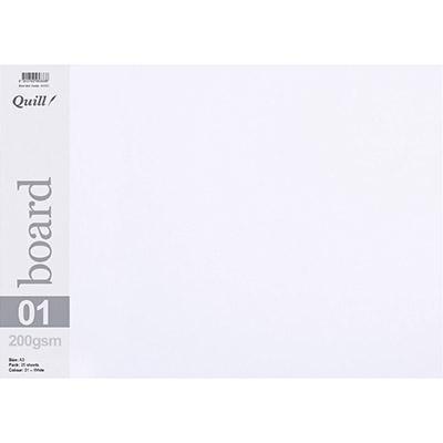 Quill Board 200Gsm A3 White 100850214 - SuperOffice