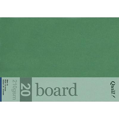 Quill Board 210Gsm A3 Emerald 100850222 - SuperOffice