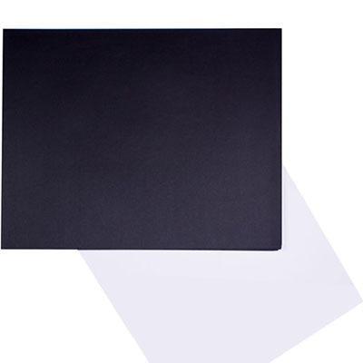 Quill Board 600Gsm 510 X 635Mm Black/White Pack 50 100850227 - SuperOffice