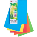 Quill Coloured A4 Copy Paper 80Gsm Brights Assorted Pack 250 Sheets 100850145 - SuperOffice