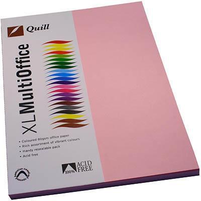 Quill Coloured A4 Copy Paper 80Gsm Musk Pack 100 Sheets 100850102 - SuperOffice