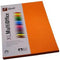 Quill Coloured A4 Copy Paper 80Gsm Orange Pack 100 Sheets 100850101 - SuperOffice