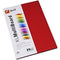 Quill Coloured A4 Copy Paper 80Gsm Red Pack 100 Sheets 100850100 - SuperOffice