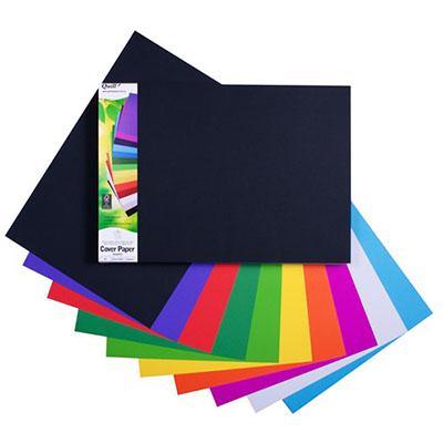 Quill Cover Paper 125Gsm A3 Assorted Pack 250 100850233 - SuperOffice