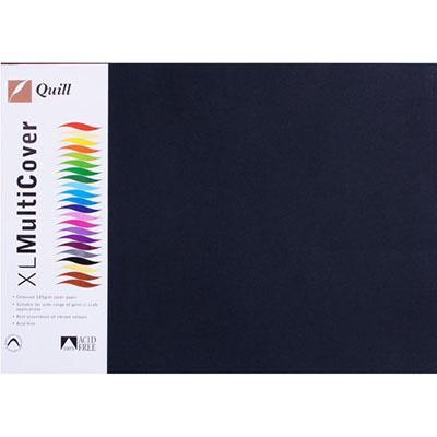 Quill Cover Paper 125Gsm A3 Black Pack 500 100850241 - SuperOffice