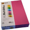 Quill Cover Paper 80Gsm A4 Fluoro Pink Pack 500 100850139 - SuperOffice