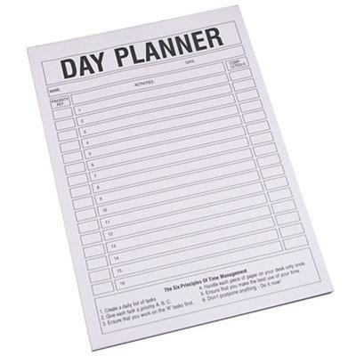 Quill Day Planner Pad 50 Leaf 70Gsm A4 100851300 - SuperOffice