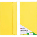 Quill Dl Coloured Envelopes Lemon Pack 25 100850272 - SuperOffice