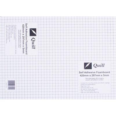 Quill Foam Board 5Mm A3 Self Adhesive White 100850796 - SuperOffice