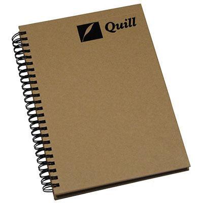 Quill Hardcover Spiral Bound Note Book 160 Page A6 100851326 - SuperOffice