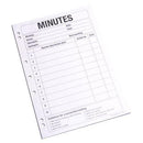 Quill Meeting Minutes Pad 50 Leaf 70Gsm A4 100851301 - SuperOffice