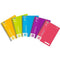Quill Notebook 70gsm PP Cover 240 Pages A4 Assorted Colours Pack 5 100851329 (5 Pack) - SuperOffice
