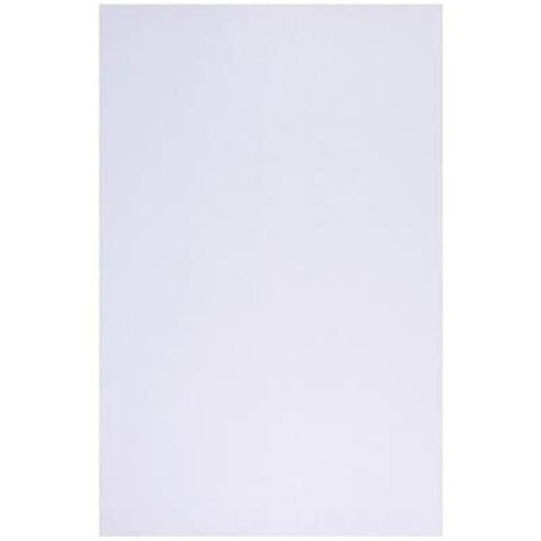 Quill Polypropylene Sign Board 5mm 500 X 770Mm White 100850804 - SuperOffice