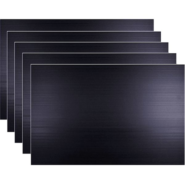 Quill Polypropylene Sign Board 5mm A3 Black Pack 5 100850809 (5 Pack) - SuperOffice