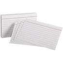 Quill Ruled System Cards 210Gsm 152 X 102Mm White Pack 100 100851392 - SuperOffice