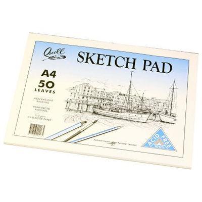 Quill Sketch Pad A4 210 X 297Mm 100851387 - SuperOffice