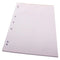 Quill Super Bank Ruled Pad 7 Hole Punched 60Gsm 90 Leaf A4 White 100851275 - SuperOffice