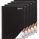 Quill Visual Art Diary Book 110GSM Spiral 120 Page A4 Pack 5 100851398 (5 Pack) - SuperOffice