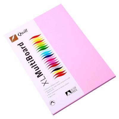 Quill Xl Multiboard 210Gsm A4 Musk Pack 50 100850173 - SuperOffice