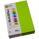 Quill Xl Multioffice Coloured A4 Copy Paper 80Gsm Fluoro Green Pack 500 Sheets 100850137 - SuperOffice